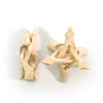 Tripod 4" Natural Eucalyptus Wood (fits Abalone shells 3 - 5") - Mystic Journey Path