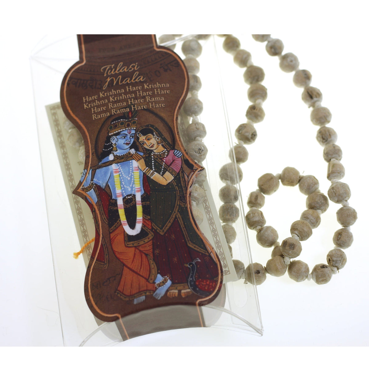 Prabhuji Prayer Mala Beads - Tulasi - 108 Prayer Beads  - Mystic Journey Path