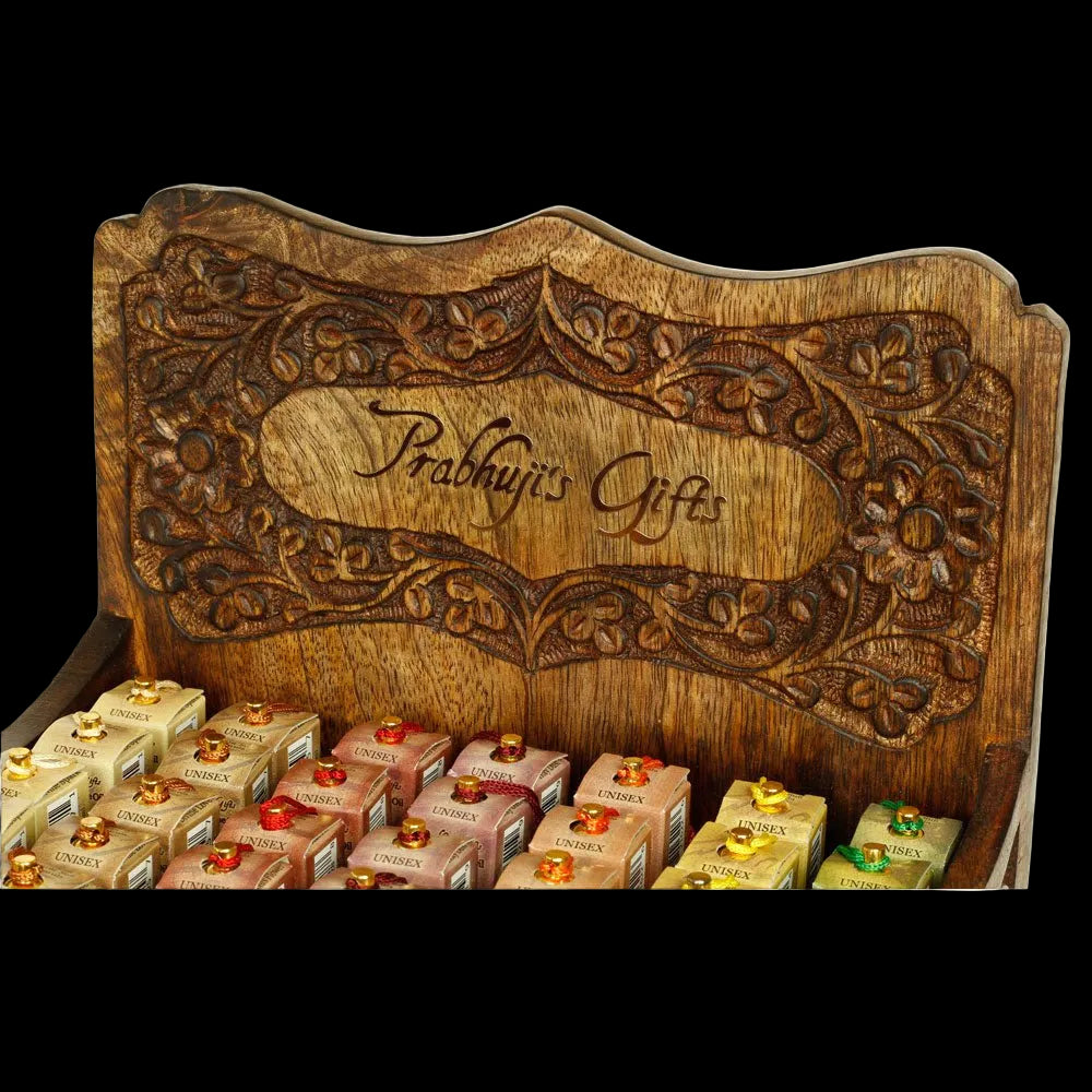 Wholesale Opening Bundle - Attar Oil - Display Rack with Complete Line 0.1 oz (3 ml) and 0.2 oz (6 ml) - 56 Bottles - Mystic Journey Path