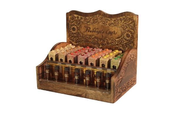Wholesale Opening Bundle - Attar Oil - Display Rack with Complete Line 0.2 oz (6 ml) - 35 Bottles - Mystic Journey Path