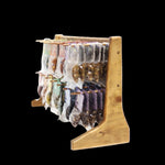 Wholesale Opening Bundle - Herbal Resin Incense - Display Rack with 7 - Chakra and 6 - Intention Complete Line 1.2 oz (34g) Bags - 78 Packs - Mystic Journey Path