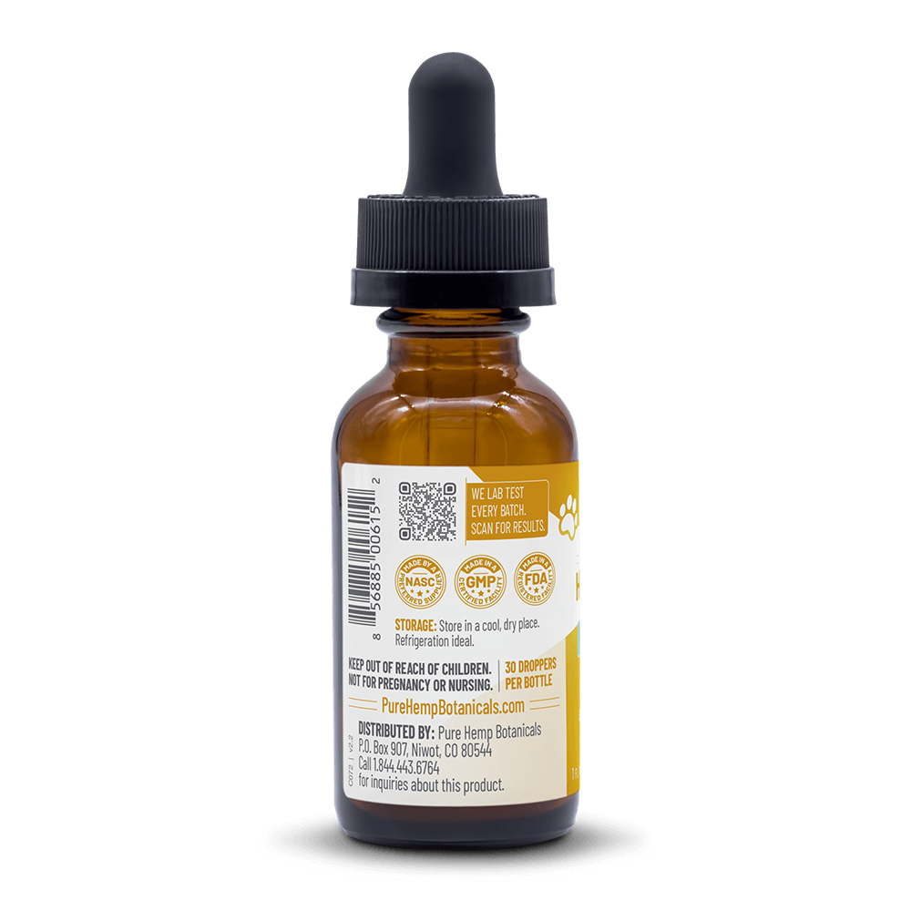 300MG PET CBD TINCTURE - Tree Spirit Wellness