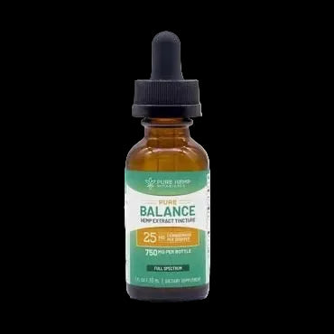 750mg Pure Balance CBD Oil Full Spectrum Tincture - Tree Spirit Wellness