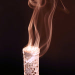 Incense Burner - Soapstone Tower Flowers Jali  - Mystic Journey Path