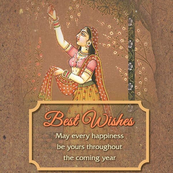 Incense Gift Set - Bamboo Burner + 3 Chakra Incense Sticks Packs & Holiday Greeting - Best Wishes  -Mystic Journey Path