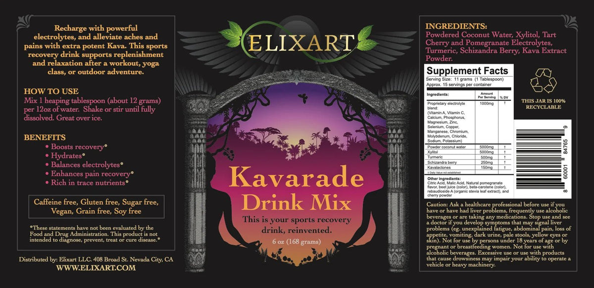 Kavarade - Strawberry Mushroom Tablets - Case of 10 - Mystic Journey Path