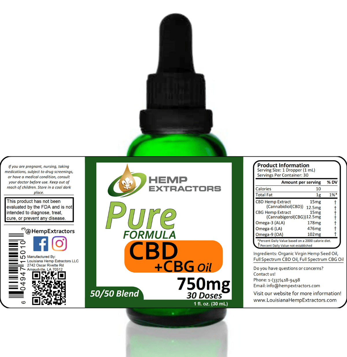 Pure Formula CBD+CBG - Mystic Journey Path