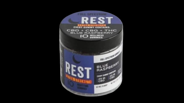 Rest Gummies Extra Strength CBD+CBG+THC mg/Gummy 30 CT. - Mystic Journey Path