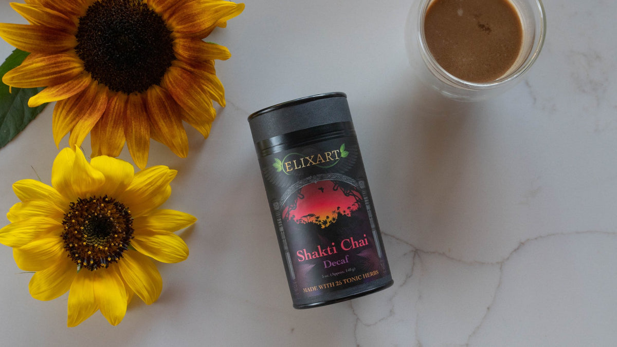 Shakti Chai Decaf - Strawberry Mushroom Tablets - Case of 10 - Mystic Journey Path