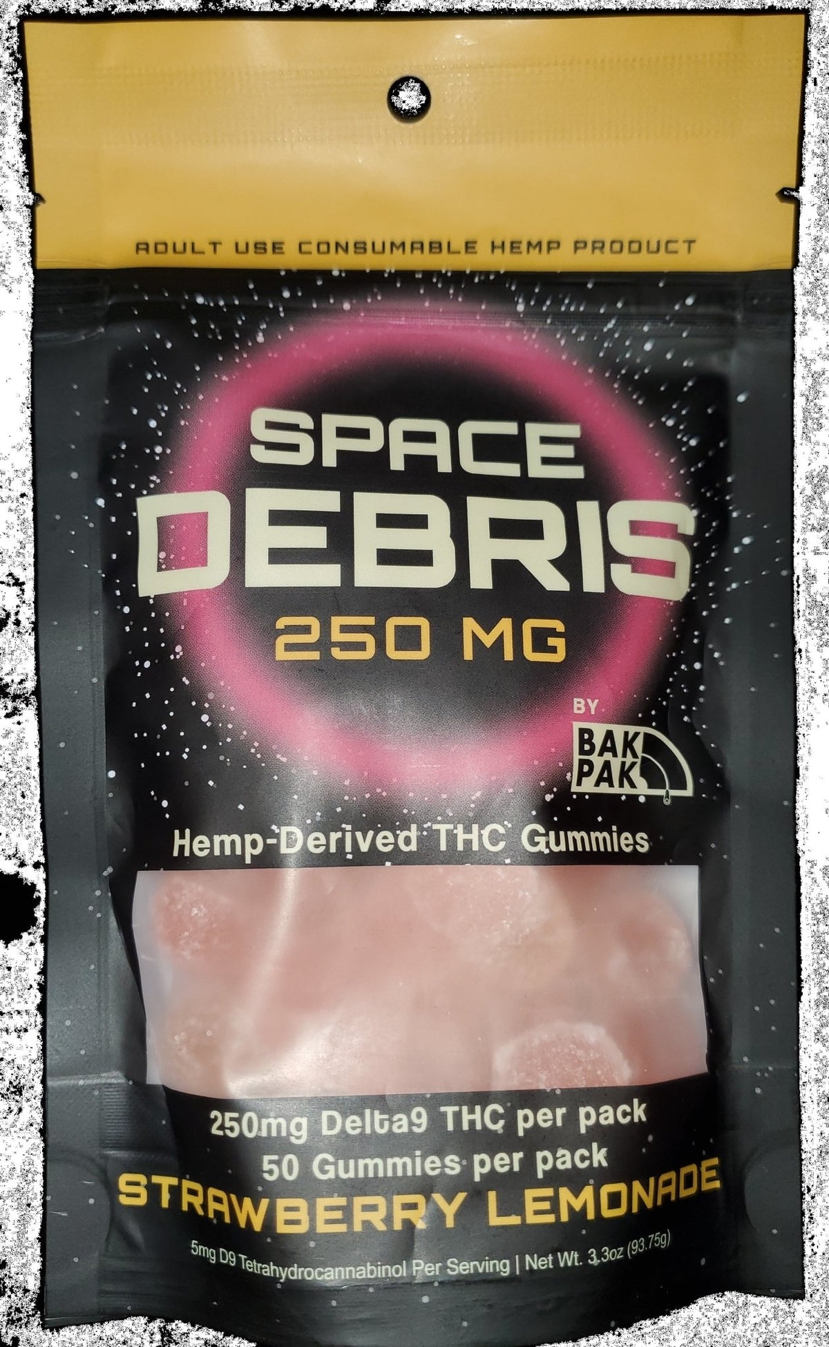 Space Debris 250 Strawberry Lemonade - 50 ct. 5mg - Mystic Journey Path
