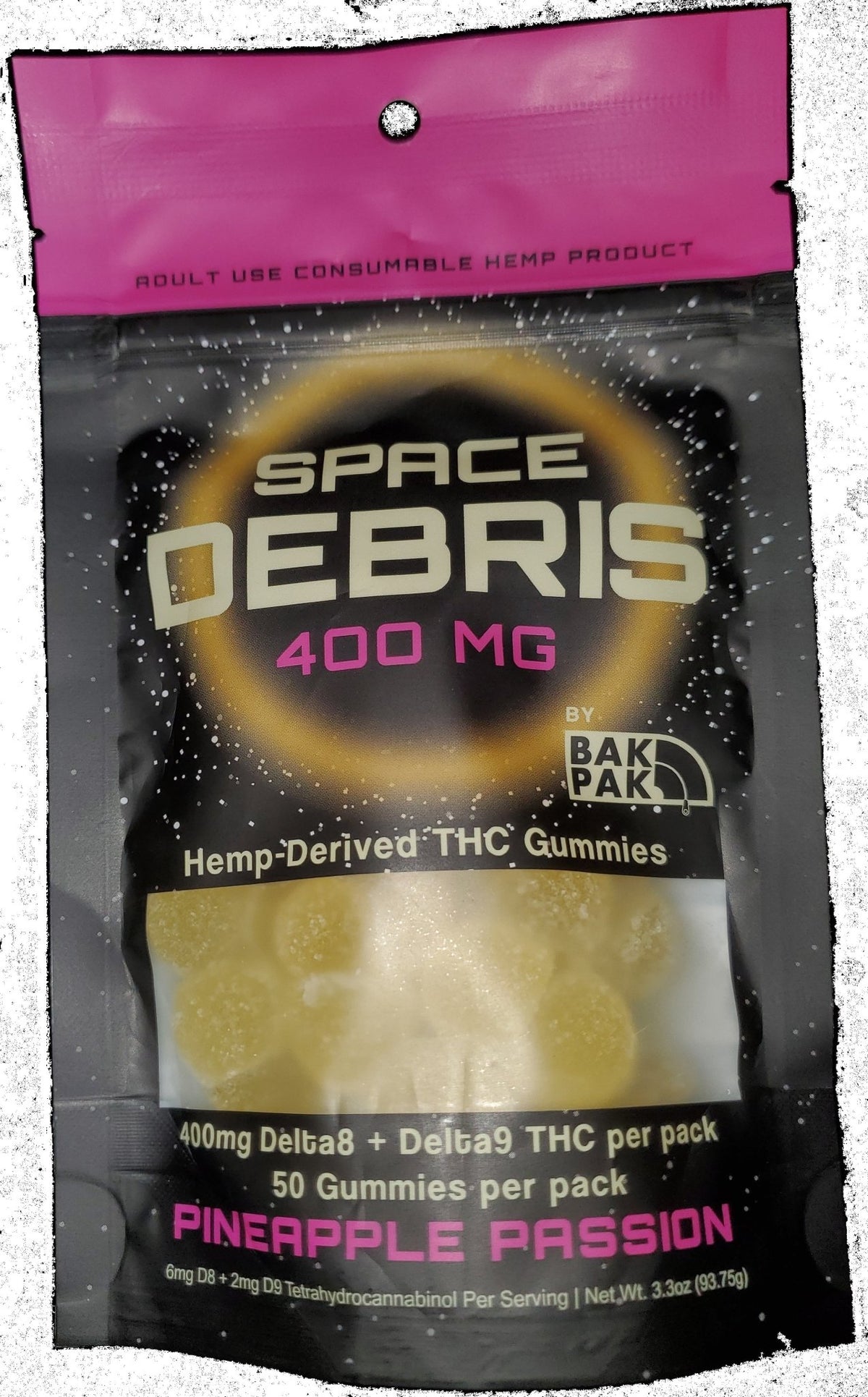 Space Debris 400 Pineapple Passion - 50 ct. 8mg - Mystic Journey Path