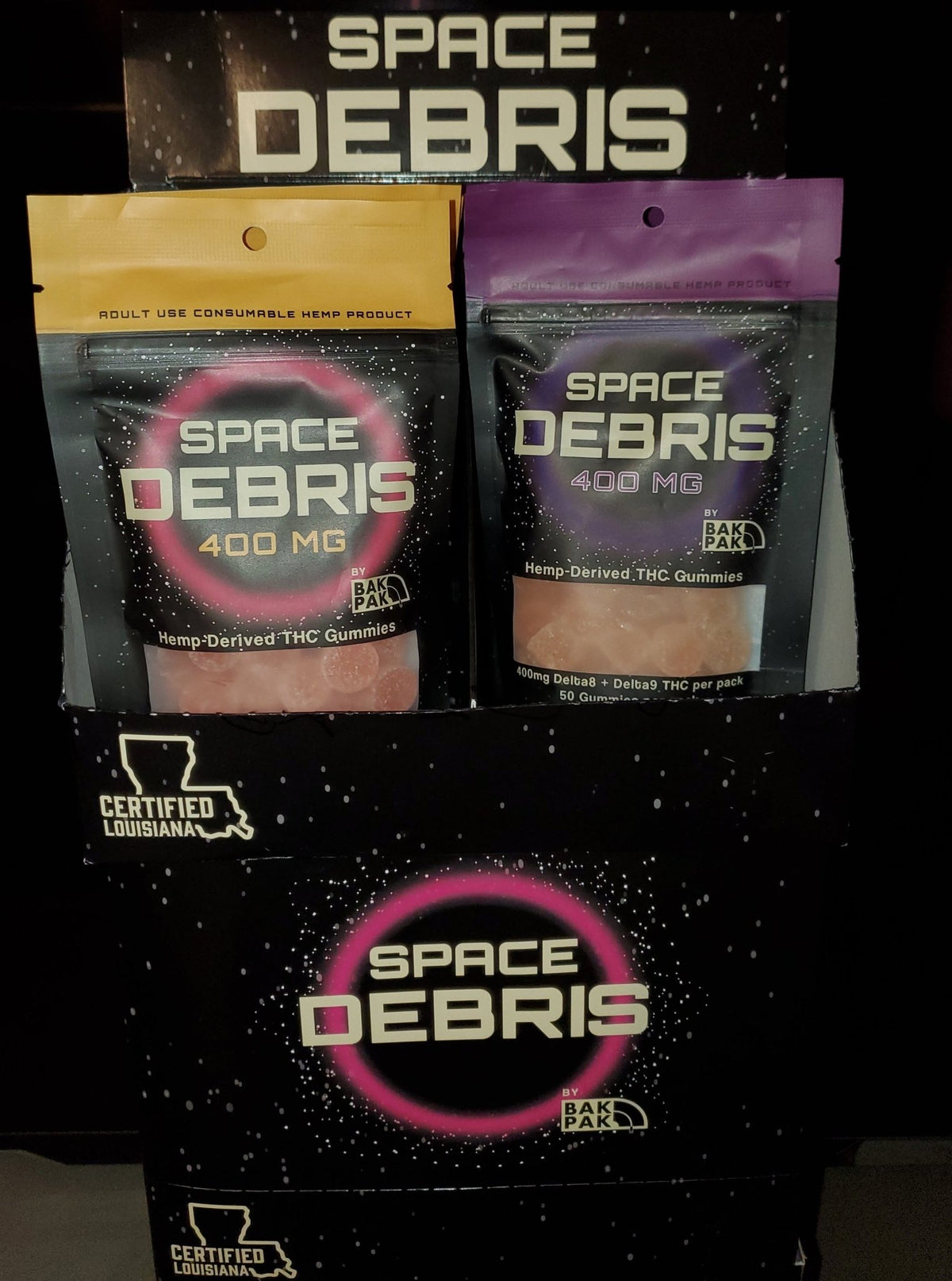 Space Debris 400 Watermelon 50 ct. 8mg - Mystic Journey Path